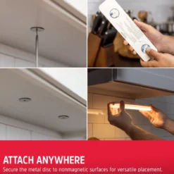Energizer Rechargeable Motion-Sensing Light Bar, White