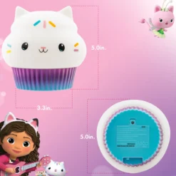 Gabby’s Dollhouse Cakey Cat Color-Changing Squish ’ems Light
