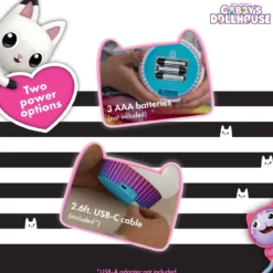 Gabby’s Dollhouse Cakey Cat Color-Changing Squish ’ems Light