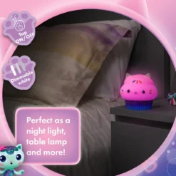 Gabby’s Dollhouse Cakey Cat Color-Changing Squish ’ems Light