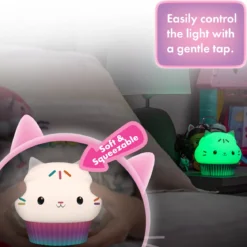 Gabby’s Dollhouse Cakey Cat Color-Changing Squish ’ems Light