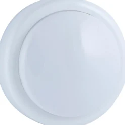 GE Battery Operated Round Tap Light, White