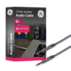 GE-branded 6ft. 3.5mm Audio Cable