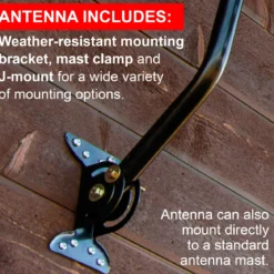 GE-branded Pro Attic-Mount HD TV Antenna