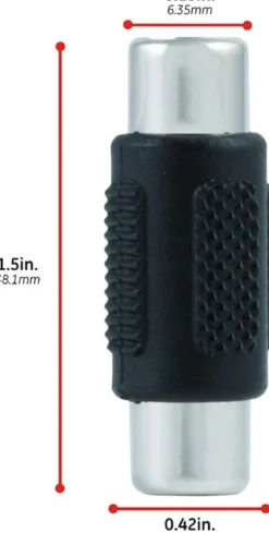 GE-branded RCA Extension Adapter, 100pk