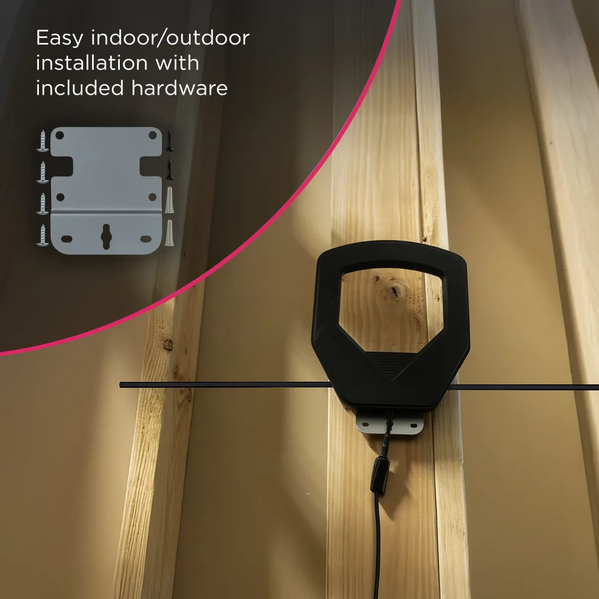 GE-branded UltraPro Optima Outdoor HD Antenna