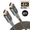 GE-branded UltraPro Premium Certified High-Speed HDMI Cable with Ethernet, 15ft.