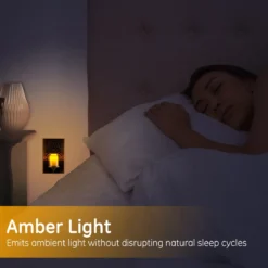 GE CandleLite Light Sensing LED Night Light, Oil-Rubbed Bronze