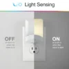 GE Color-Changing LED Night Light, Light Sensing, White, 4 Pack