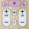 GE 6-Device Backlit Universal Remote, Brushed Gold