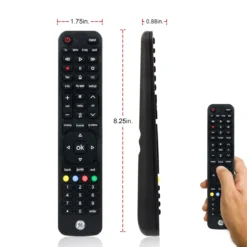 GE 4-Device Universal LG Replacement Remote, Black