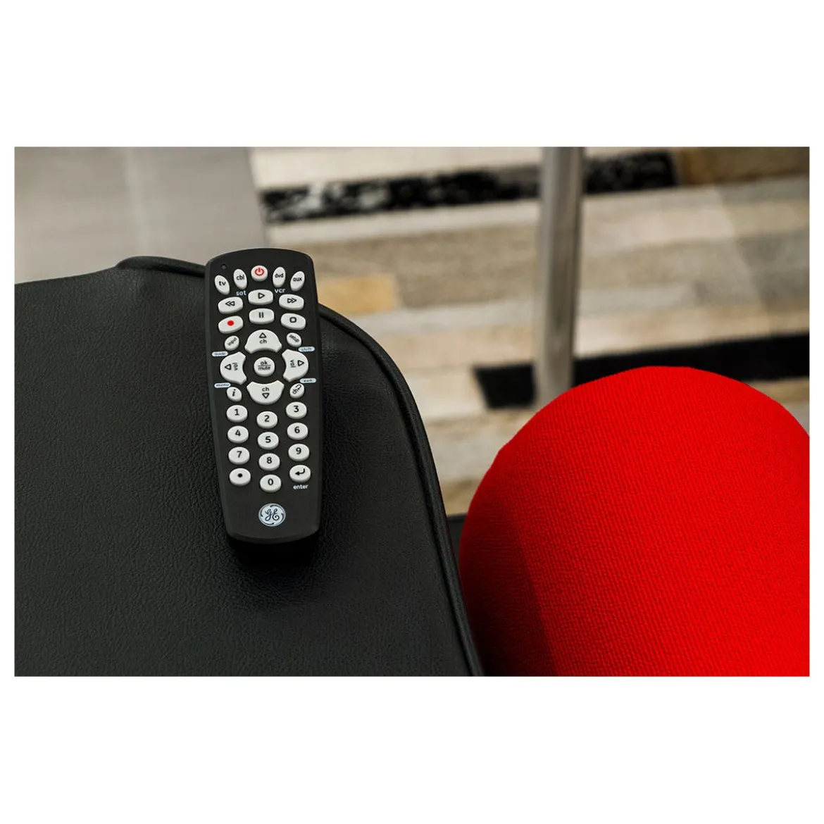 GE 4-Device Universal Remote, Black