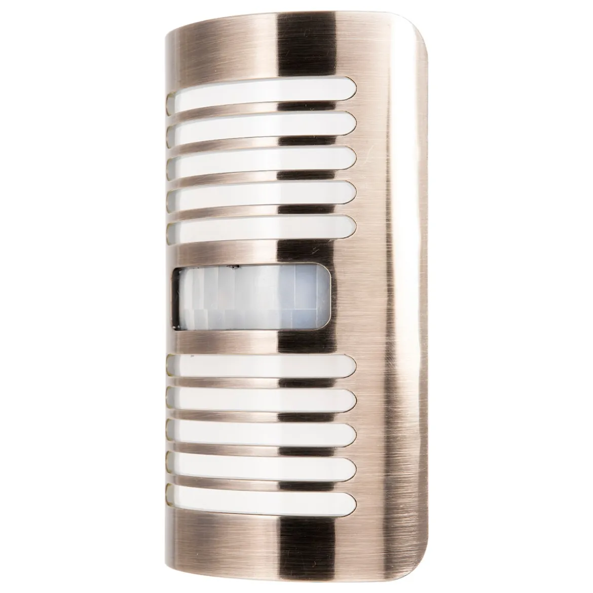 GE Enbrighten Motion-Select LED Night Light, Brushed Nickel