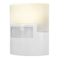 GE Enbrighten UltraBrite Motion Activated LED Night Light, White
