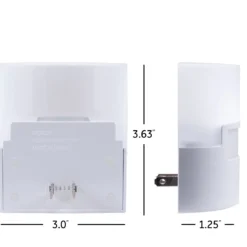 GE Enbrighten UltraBrite Motion Activated LED Night Light, White