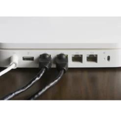 GE 6 ft. Cat 5e Ethernet Cable, Black
