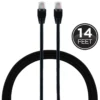 GE 14 ft. Cat 5e Ethernet Cable, Black