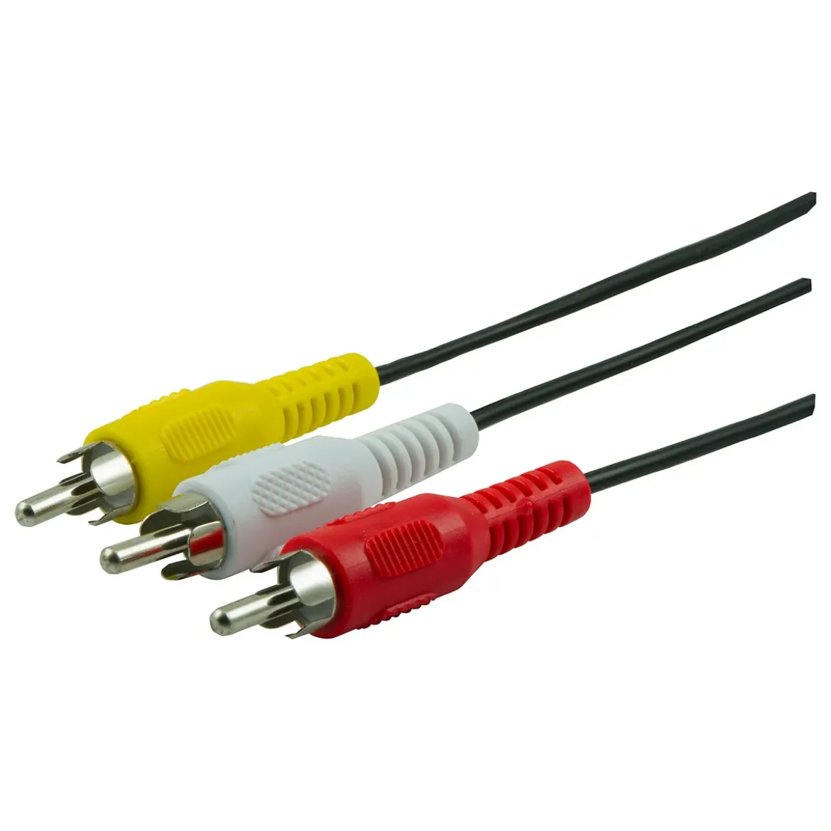 GE 6ft. Composite Video/Audio Cable with RCA-Type Connectors, Black