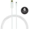 GE 6ft. Mini DisplayPort to HDMI Cable, White