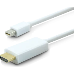 GE 6ft. Mini DisplayPort to HDMI Cable, White