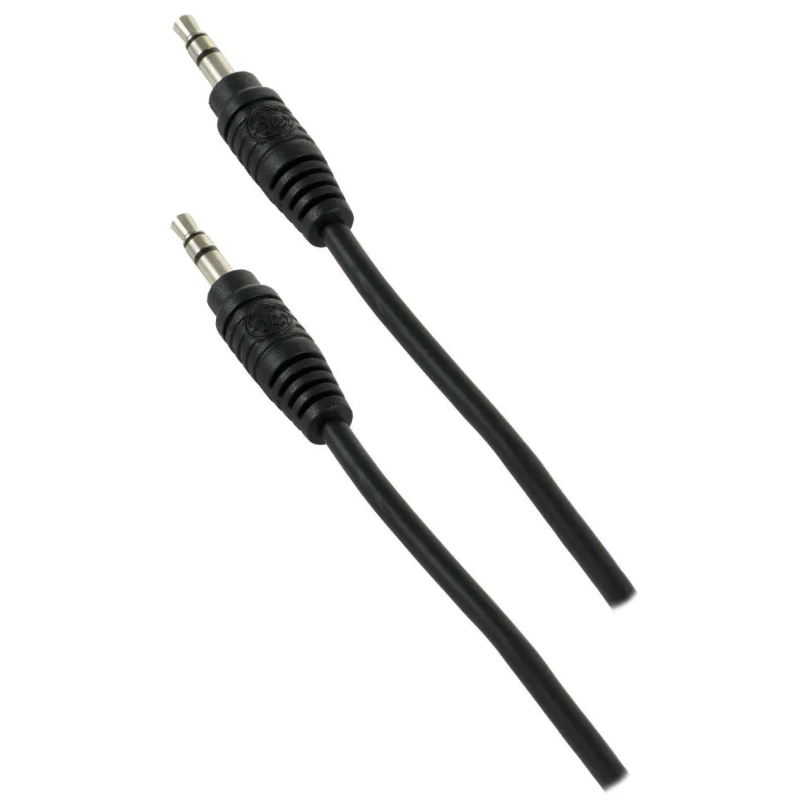 GE 6ft. 3.5mm Auxiliary Audio Cable, Black