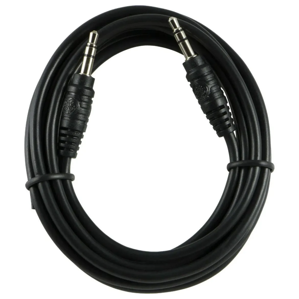 GE 6ft. 3.5mm Auxiliary Audio Cable, Black