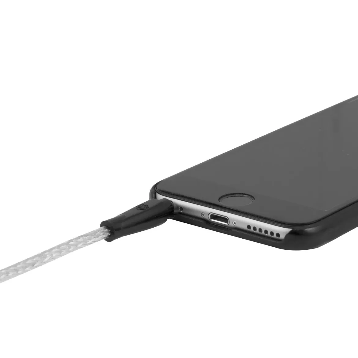 GE 3ft. 3.5mm Auxiliary Audio Cable, Gray