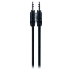 GE 3ft. 3.5mm Auxiliary Audio Cable, Black