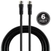 GE 6ft. RG59 Coaxial Cable, Black