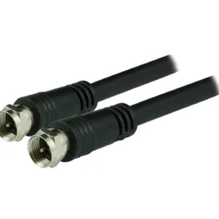 GE 25ft. RG6 Coaxial Cable, Black