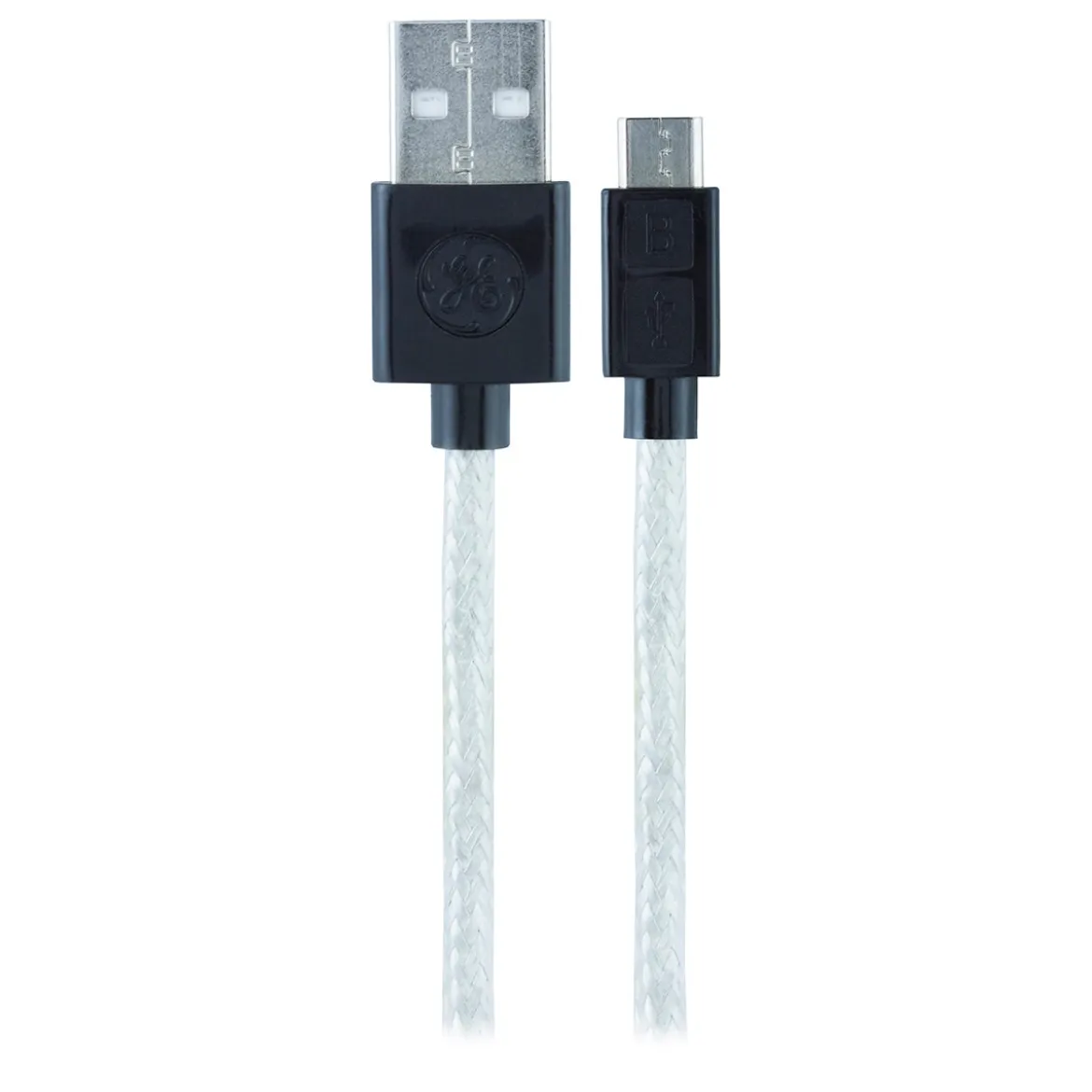 GE 6ft. USB-A to Micro USB Charging Cable, Silver