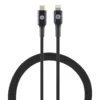 GE 6ft. USB-C to Lightning Charging Cable, Black