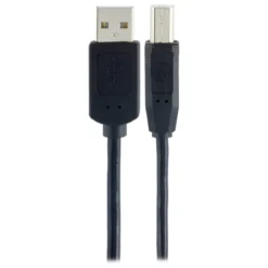 GE 10 ft. USB 2.0 Printer Cable, Black