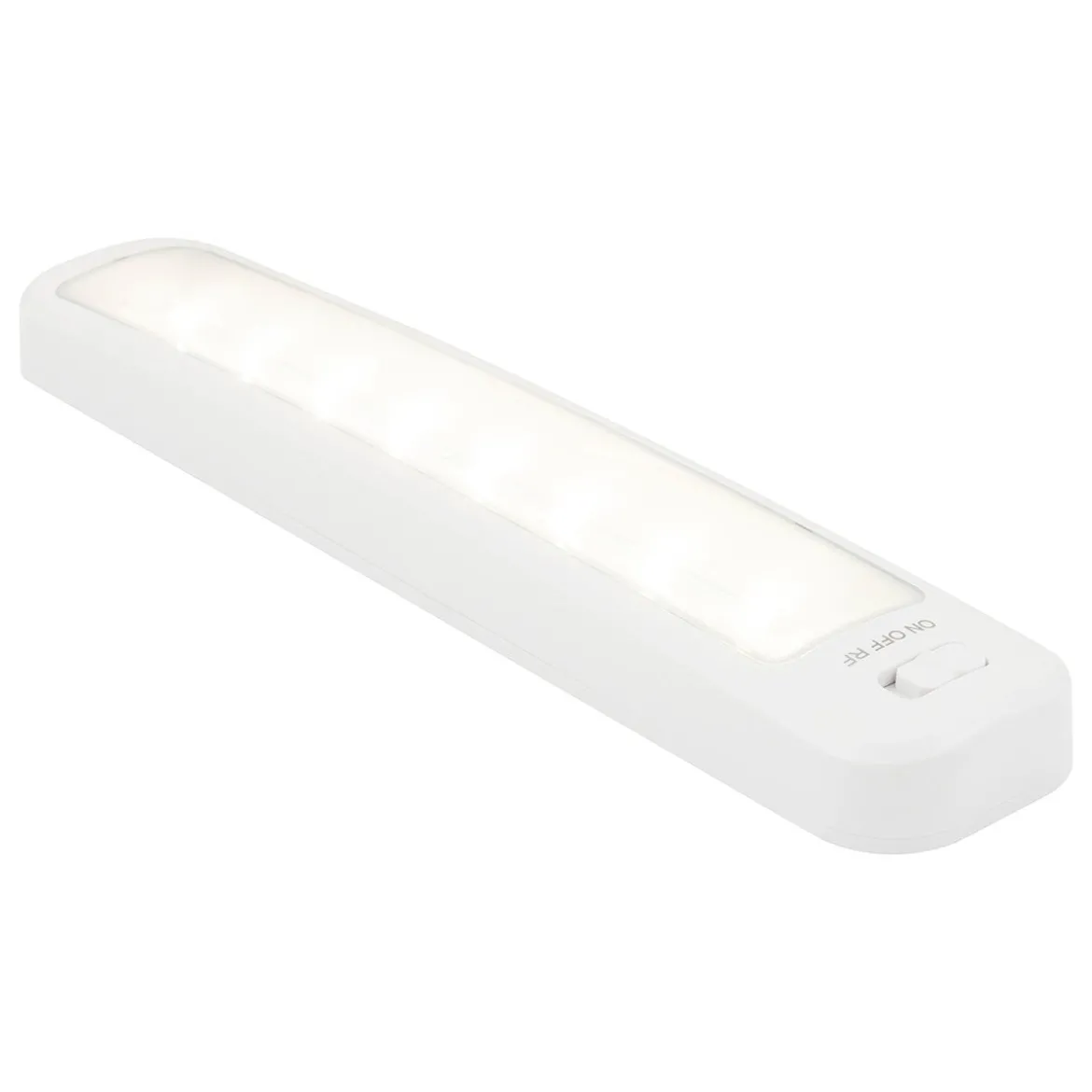 GE 12in. Battery Operated LED Light Bar with Remote, White