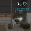 GE 4-in-1 Rechargeable Power Failure LED Night Light, White, 2 Pack