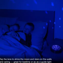GE LED Moon and Star Projector Night Light