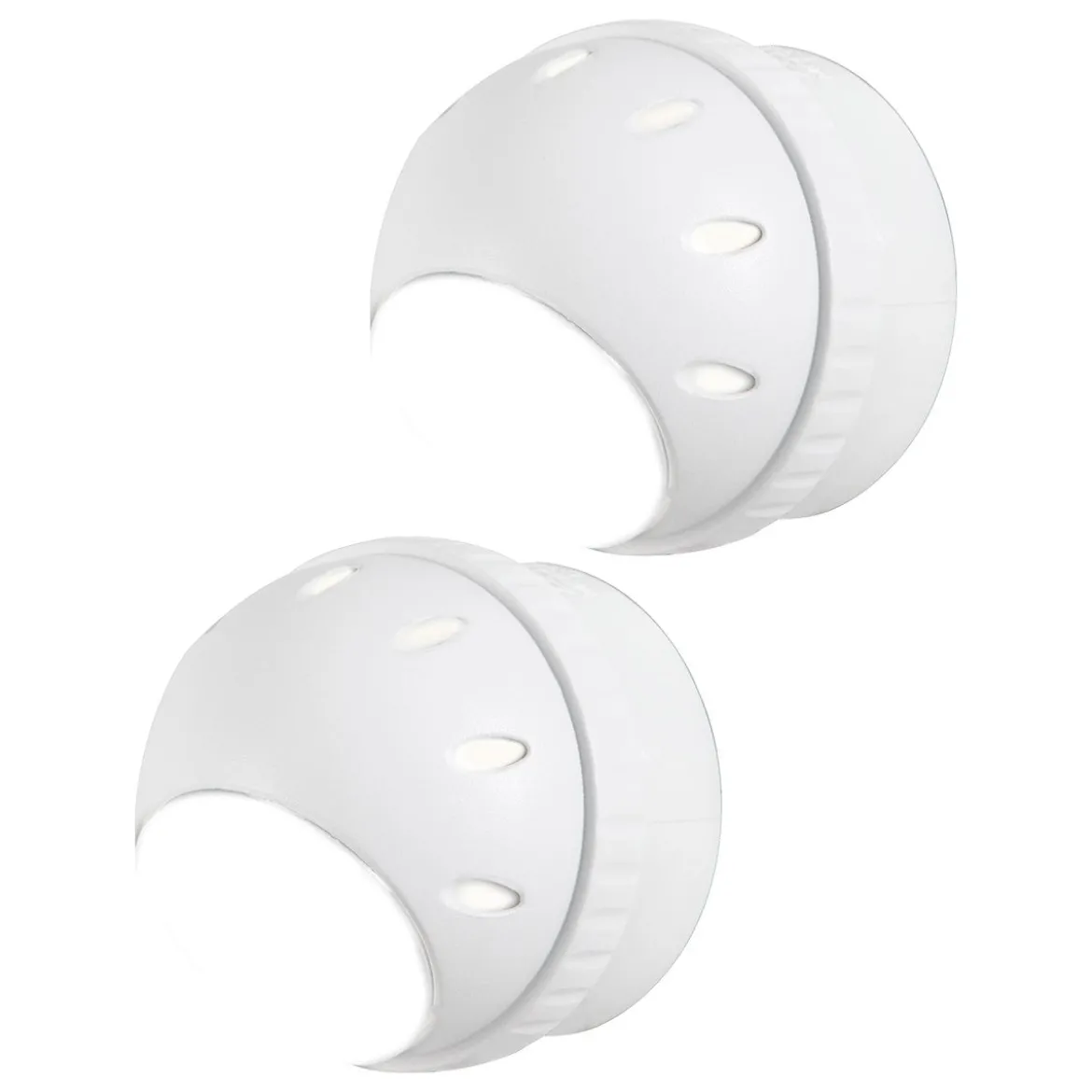 GE Light Sensing LED Night Light, 2 Pack, White