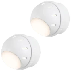 GE Light Sensing LED Night Light, 2 Pack, White