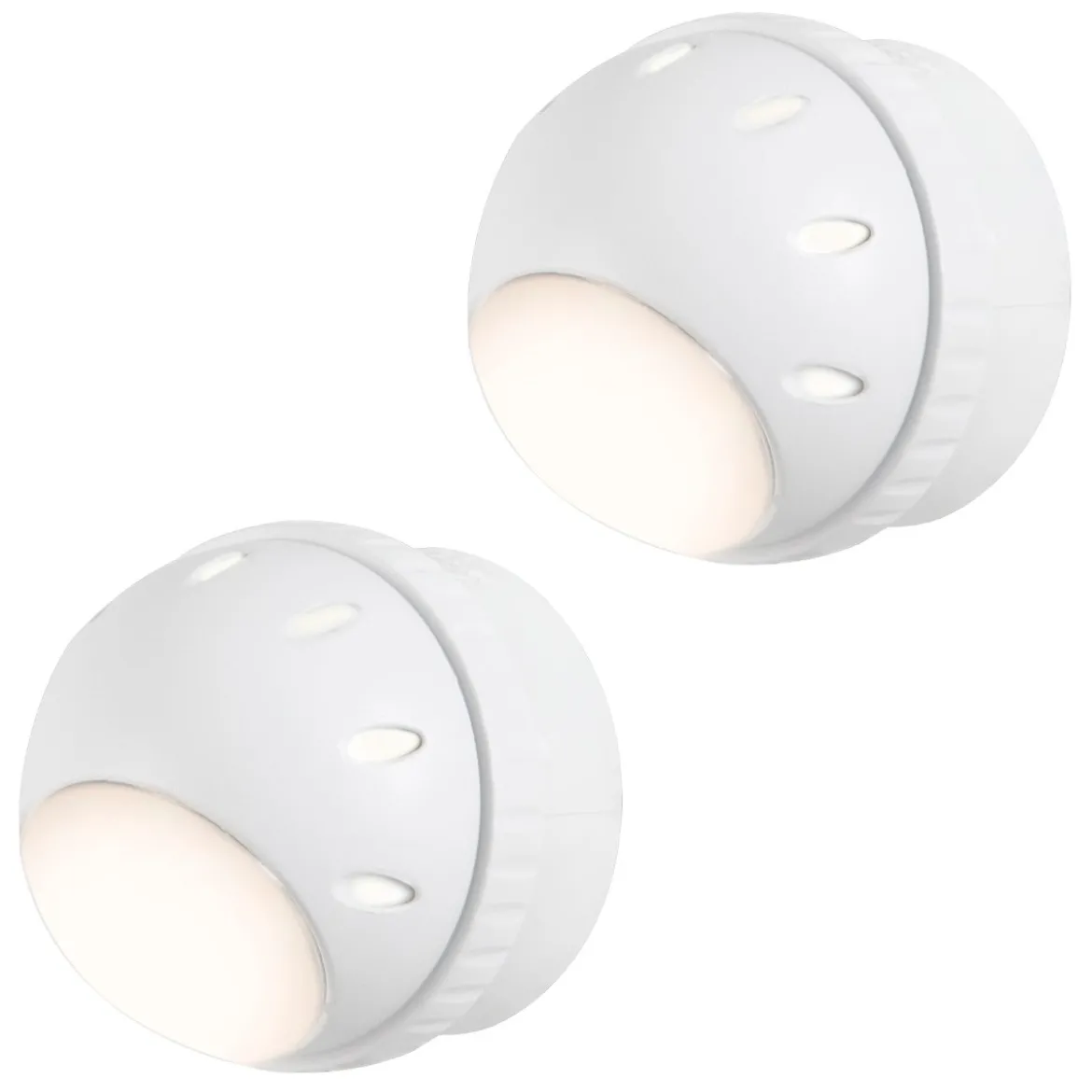 GE Light Sensing LED Night Light, 2 Pack, White