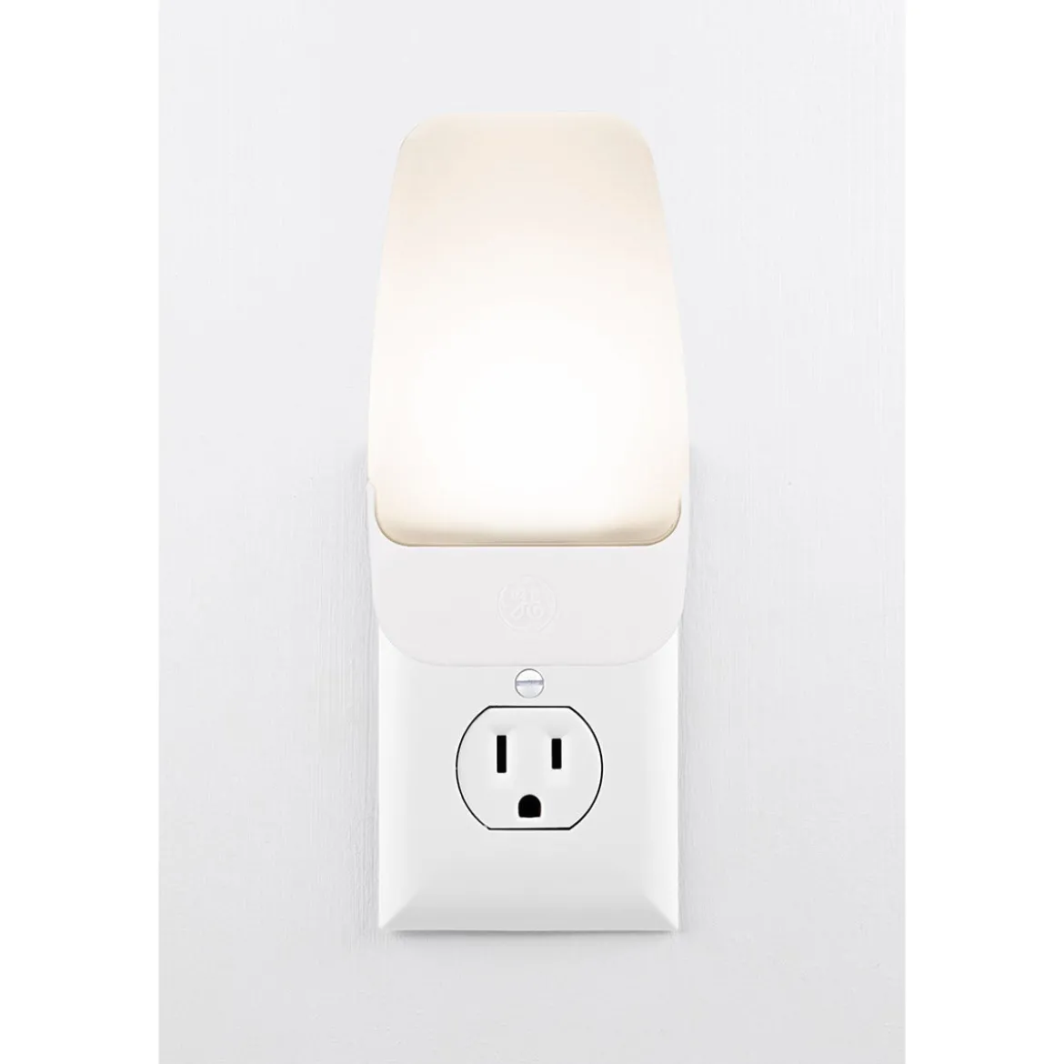 GE Light Sensing LED Night Light, 2 Pack, White