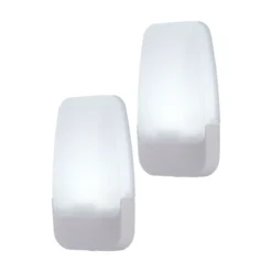 GE Light Sensing LED Night Light, 2 Pack, White
