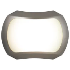 GE Light Sensing LED Night Light, Brushed Nickel