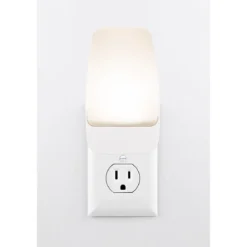 GE Light Sensing LED Night Light, White
