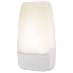 GE Light Sensing LED Night Light, White