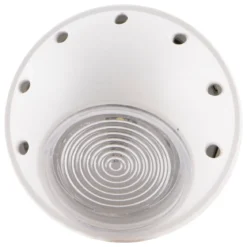 GE Light Sensing Rotating LED Night Light, White