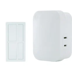 GE mySelectSmart Wireless Remote with Dimming Lighting Control, White