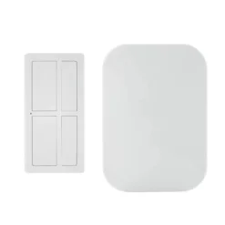 GE mySelectSmart Wireless Remote with Dimming Lighting Control, White