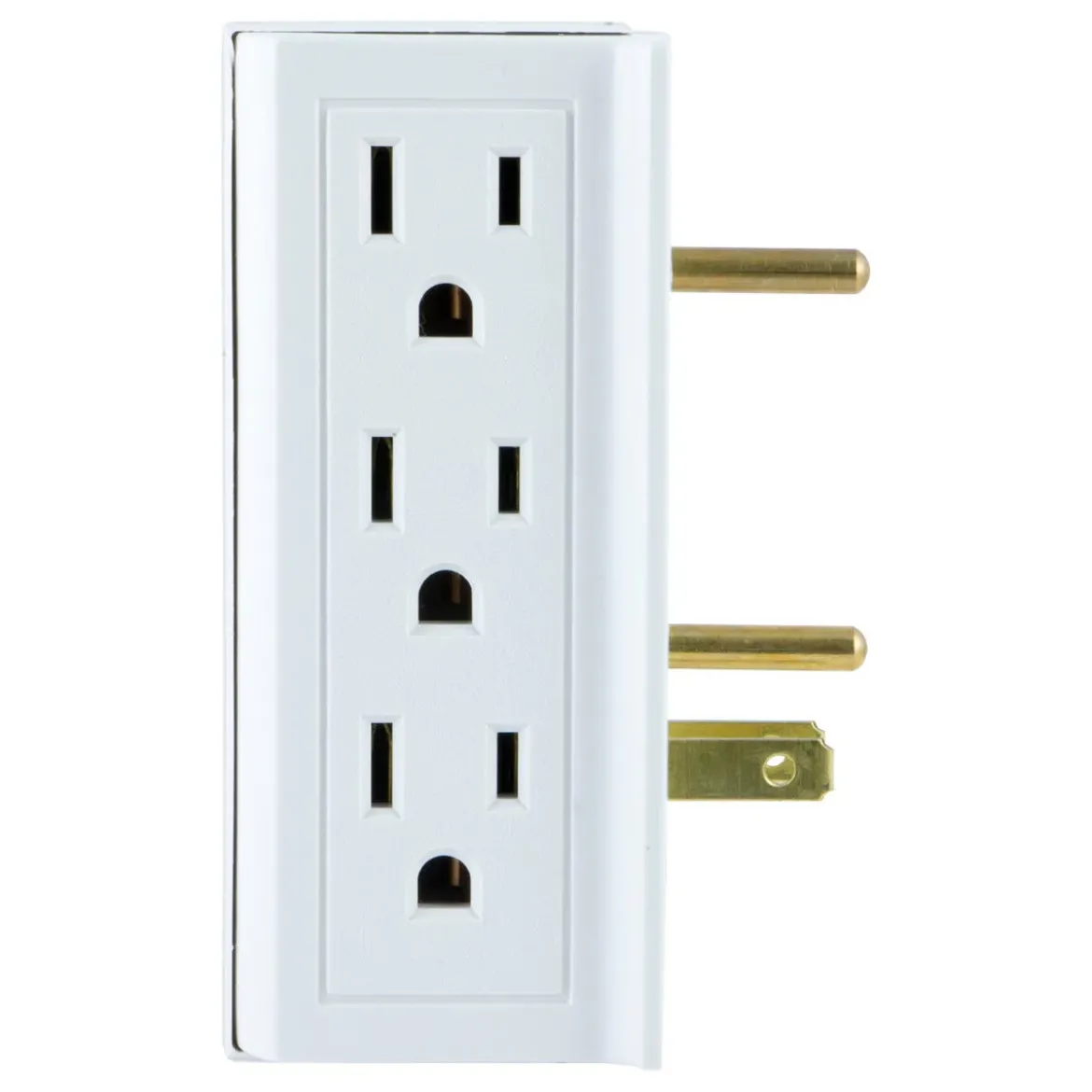GE 6-Outlet Side-Access Wall Tap, White