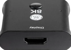 GE 6-Outlet Surge Protector and 2-Outlet Surge Protector with 2 USB-C, 2ft and 245J, White, Combo Pack