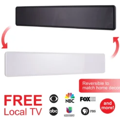 GE Pro Bar HD Antenna, Black/White